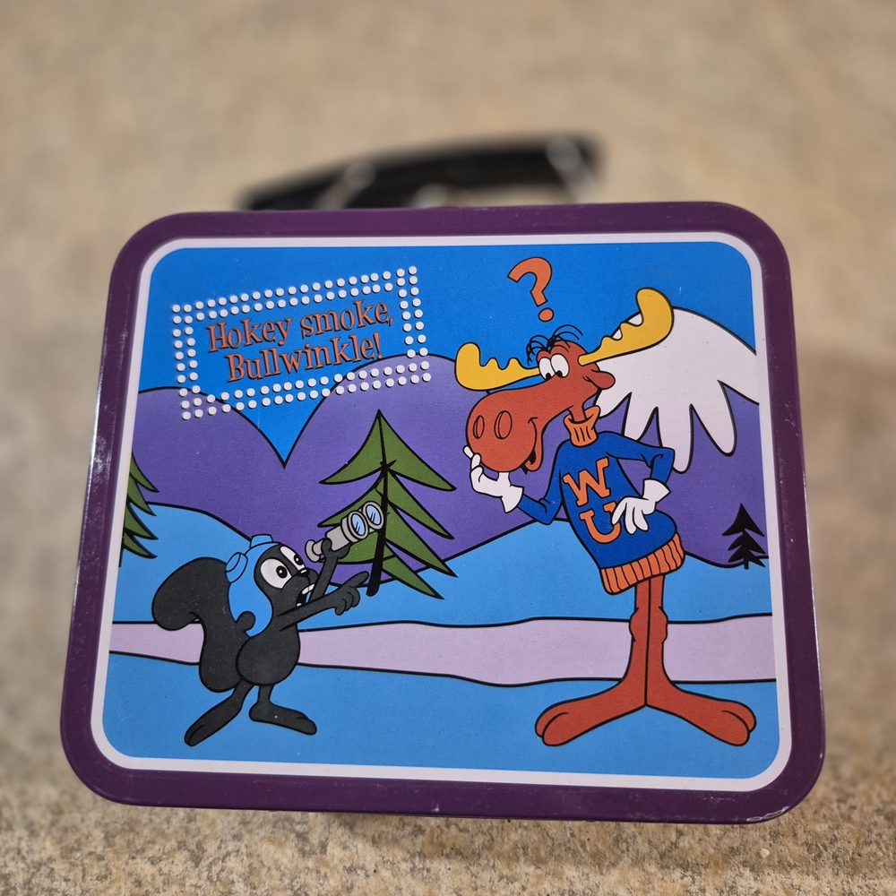 Bullwinkle Vintage Mini Tin Lunchbox